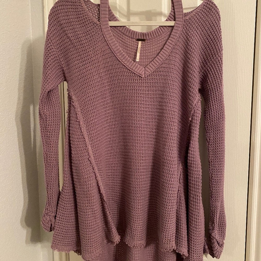 Free People United cold-shoulder top